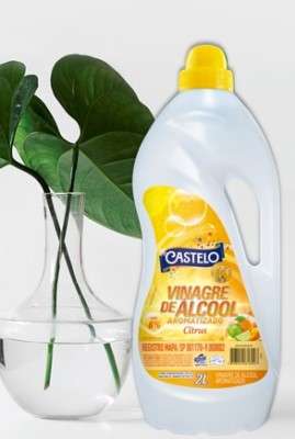 Imagem: Castelo lança vinagre de álcool aromatizado Citrus