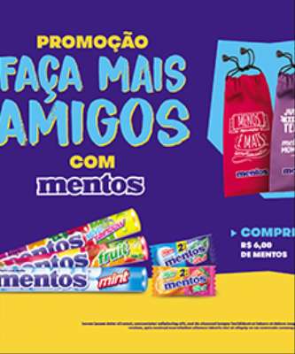 Imagem: *Mentos Realiza Ativação Compre e Ganhe