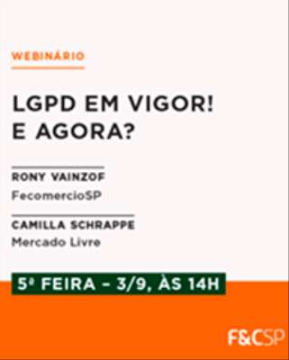Imagem: Webinar da FecomercioSP Debate Tema