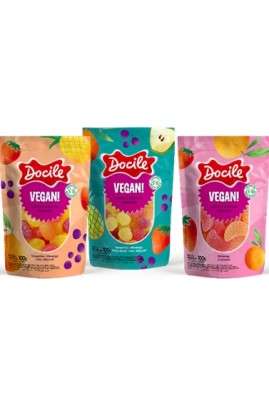 Imagem: Docile lança linha de balas de goma veganas