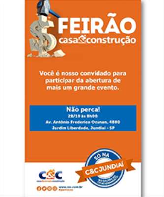 Imagem: C&C Realiza Feirão em Jundiaí (SP)