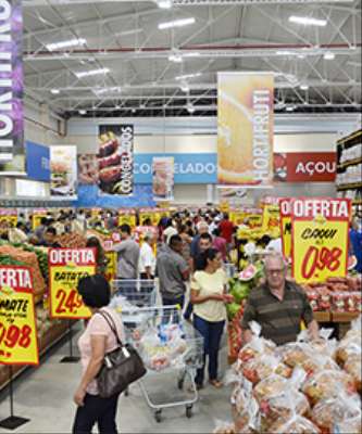 Imagem: Vendas dos Supermercados Crescem em Outubro