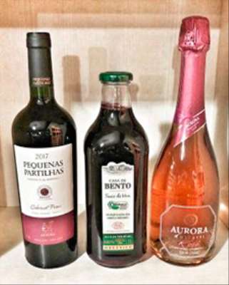 Imagem: Produtos da Vinícola Aurora São Premiados
