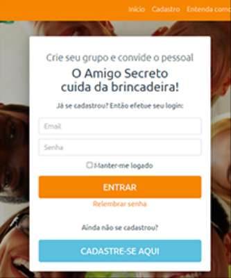 Imagem: Site Possibilita que Brincadeira Aconteça Online