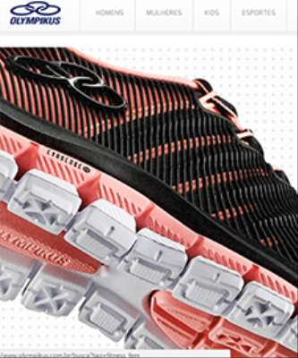 Imagem: Olympikus Cria Loja Online em Parceria com a Netshoes