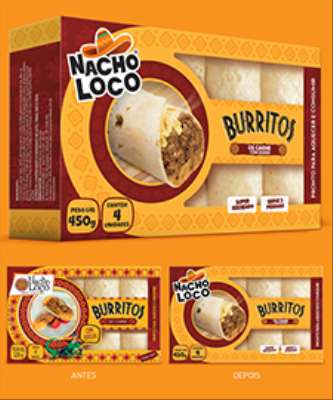 Imagem: Nacho Loco Muda Layout das Embalagens