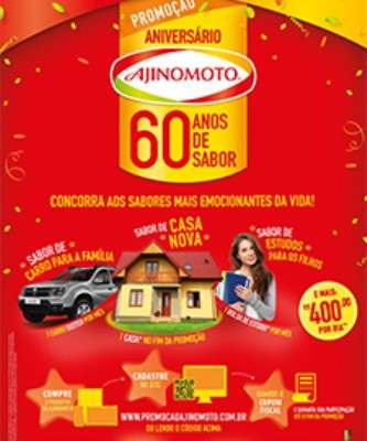 Imagem: Ajinomoto Realiza Campanha de Aniversário
