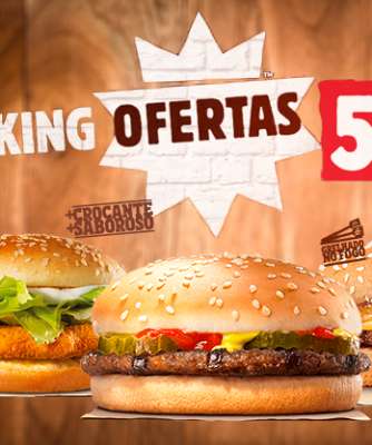 Imagem: Burger King Comercializa Sanduíches por R$ 5,00
