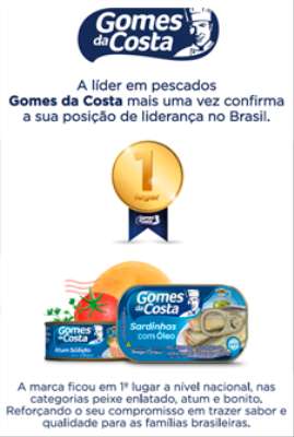 Imagem: Gomes da Costa Lidera Categoria Nacionalmente
