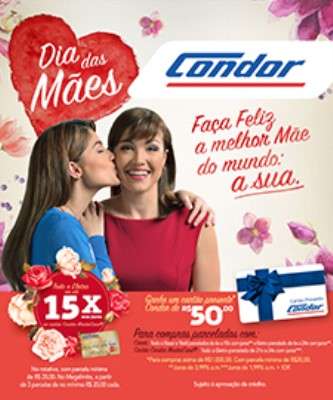 Imagem: Condor Apresenta Ação de Dia das Mães