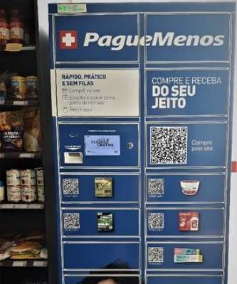 Imagem: Pague Menos Instala Smart Lockers no Ceará