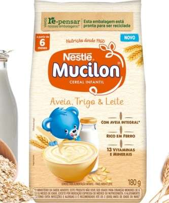 Imagem: Mucilon Ganha Novo Sabor de Cereal