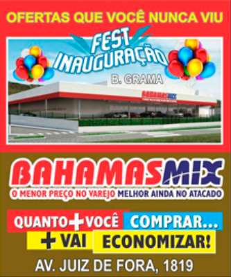Imagem: Juiz de Fora (MG) Ganha Mais um Bahamas Mix