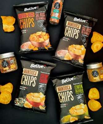 Imagem: Marcas Lançam Chips de Mandioca e Batata-Doce