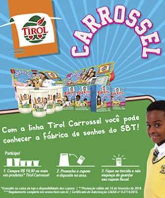 Imagem: Tirol Leva Consumidores Para Fábrica de Sonhos