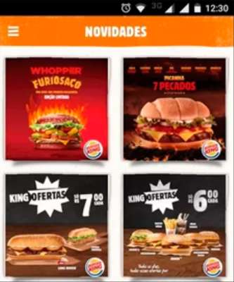 Imagem: Burger King Lança App para Pagamento e Batata Frita de Coxinha