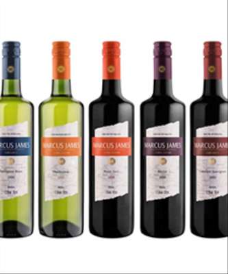 Imagem: Vinhos Marcus James Ganham Novo Design