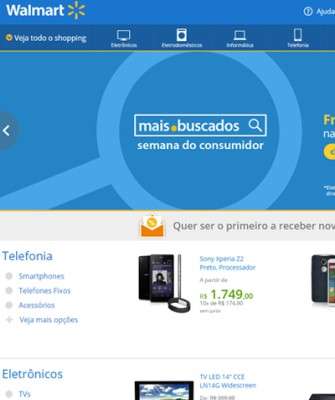 Imagem: Walmart.com Prepara Descontos de até 60%