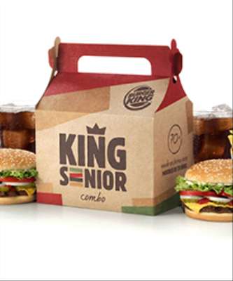 Imagem: Burger King Para Quem Tem Mais de 70 Anos