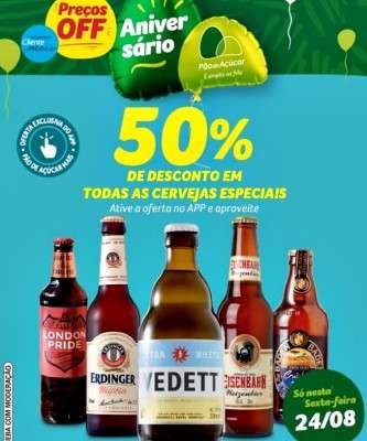 Imagem: Pão de Açúcar Promove Descontos em Cervejas
