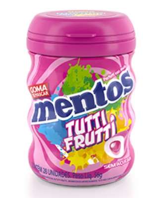Imagem: Mentos Tem Edição Limitada de Goma de Tutti-frutti