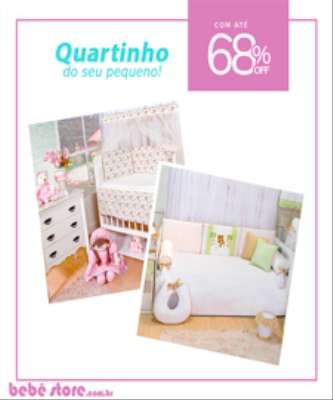 Imagem: Bebê Store Faz Saldão com Até 68% de Desconto
