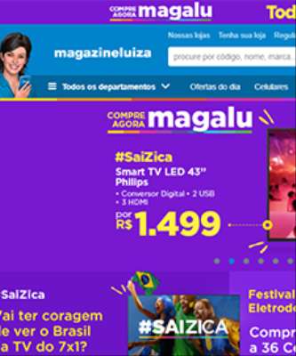 Imagem: E-commerce Já Representa 35% das Vendas da Magazine Luiza