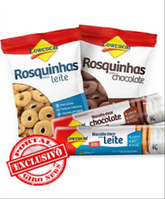 Imagem: Lowçucar Lança Biscoitos e Rosquinhas