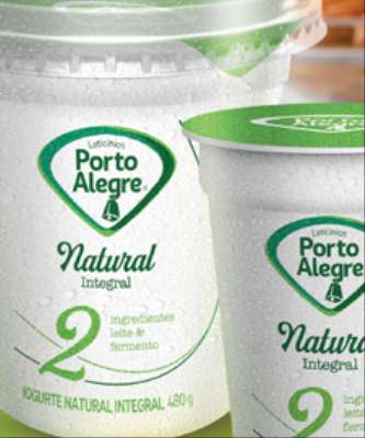 Imagem: Porto Alegre lança iogurte 100% natural