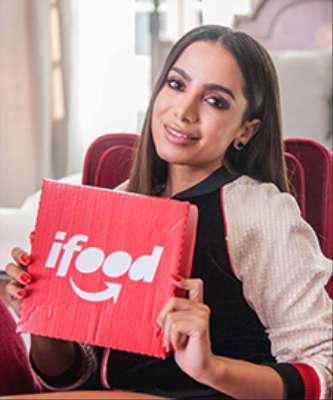 Imagem: iFood Estrela Campanha para TV com Anitta