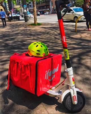Imagem: Nova Geração de Patinetes para Entrega