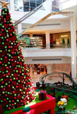 Imagem: Shoppings comemoram números do Natal