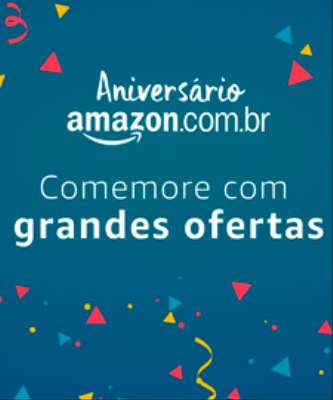 Imagem: Amazon Faz Campanha de Aniversário no Brasil
