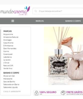 Imagem: Mundo Aroma Inaugura E-commerce