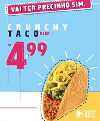 Imagem: Carro-Chefe Ganha Preço Promocional na Taco Bell