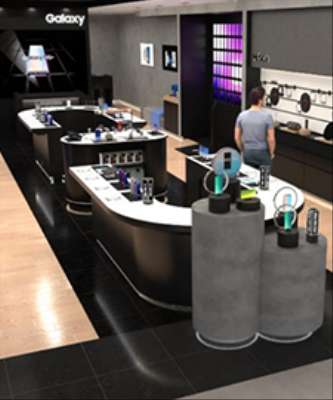 Imagem: Samsung Foca em Loja com Experiências