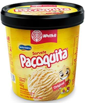 Imagem: Paçoquita Ganha Versão de Sorvete em Massa