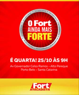 Imagem: Fort Atacadista Inaugura 17ª Loja em Santa Catarina