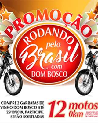 Imagem: Dom Bosco Sorteia Motos em Promoção
