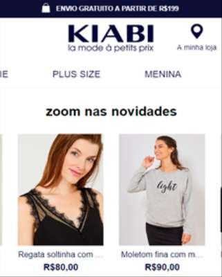 Imagem: Kiabi Fortalece Atuação com E-commerce