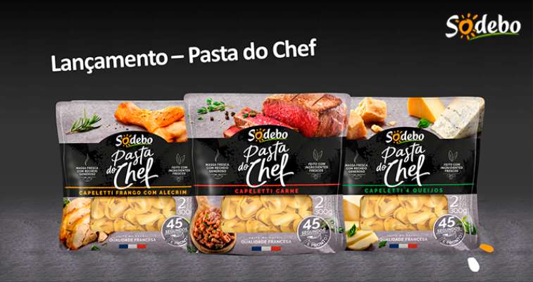 Imagem: Sodebo Apresenta Linha Pasta do Chef