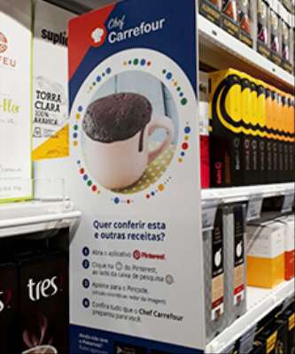 Imagem: Carrefour Chama de Inovação Interação com o Cliente