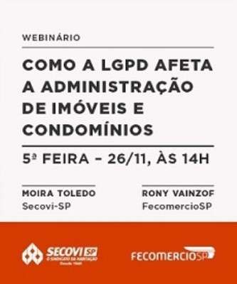 Imagem: FecomercioSP Promove Webinars Sobre a LGPD