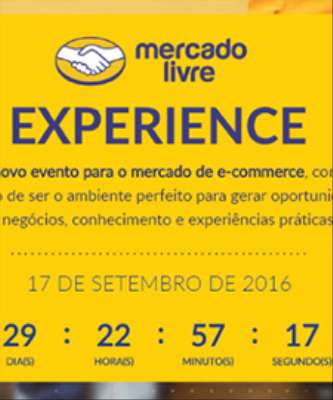 Imagem: Mercado Livre Experience Acontece em Setembro