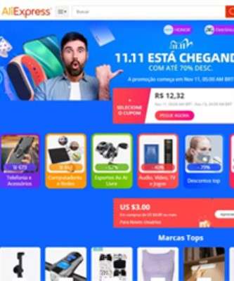 Imagem: AliExpress Reforça Logística Internacional