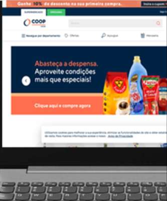 Imagem: Coop investe em nova plataforma de e-commerce