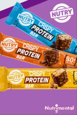 Imagem: Nutry Inova com o Lançamento das Linhas Protein Bar e Crispy