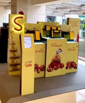 Imagem: Espaço Vende Kits Natalinos Sadia e Perdigão
