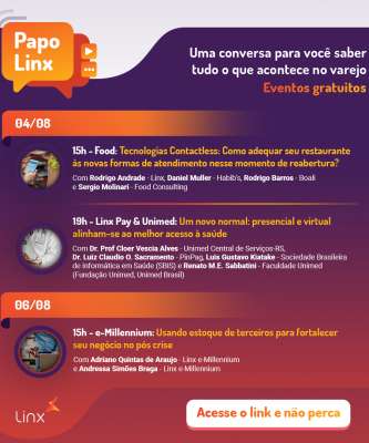 Imagem: Linx Promove Três Eventos Online Nesta Semana