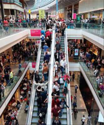 Imagem: Fluxo nos Shoppings Avança 2,15% em Julho